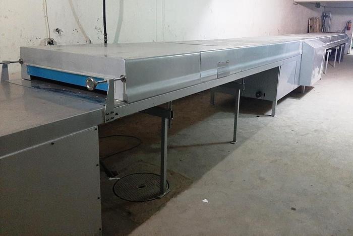 Used SOLLICH COOLING TUNNEL TYPE KK 1020