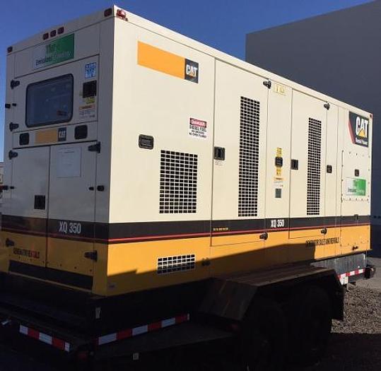 Used 0.35 MW (350 KW) 2013 Used Caterpillar XQ350 Diesel Generator