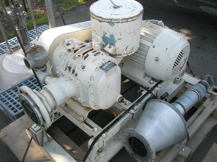 Used Blower, 15 HP, Lobe Type, Schweitzer, Size 4.4X6V, #S737661