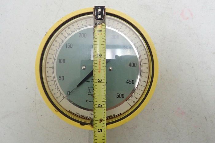 Used 3D Instruments 25544-27B54 Precision Direct-Drive 500 PSI Test Gauge