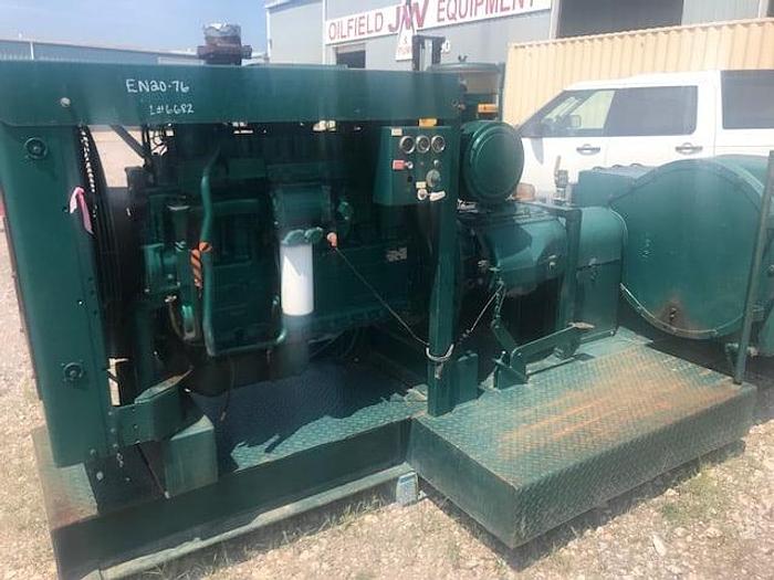 Used J-200 National Oilwell High Pressure Triplex Pump Package w/ D-3306B DIT CAT Power Unit