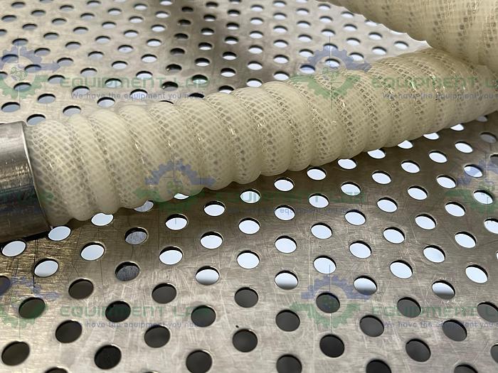Used Sani Tech  72" Silicone Hose w/ 3/4" Sanitary Fitting