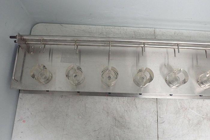 Used SES Franz Diffusion Cell Apparatus Cell Stirrer, 9 Channel, FDC9 V-Series
