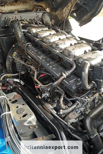 Used 2007 SCANIA R420 6X2 lift steer axle 50 ton tractor unit