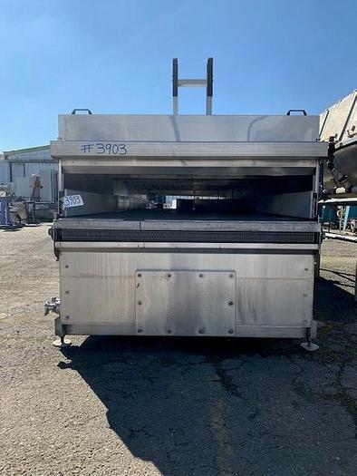 Used Unipak 6’ Wide x 20’ Long Pasteurizer/Cooling Tunnel Model620LH