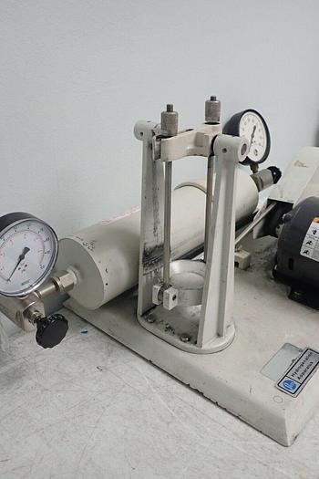 Used Parr Hydrogenation Apparatus Shaker Model 3911? with Dayton 5K906C Motor