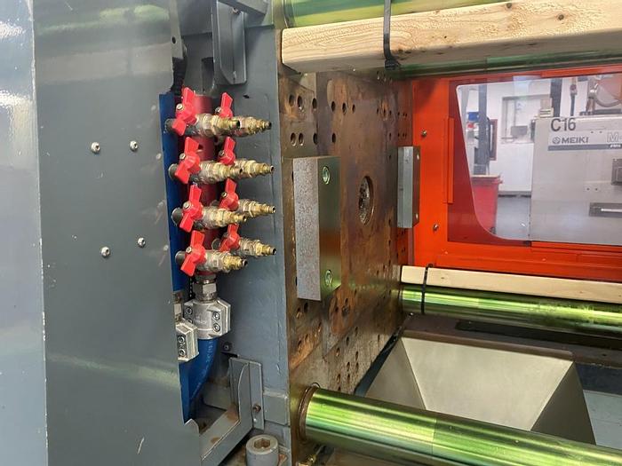 Used 2002 Meiki M-150C-AS-DM Injection Moulding Machine