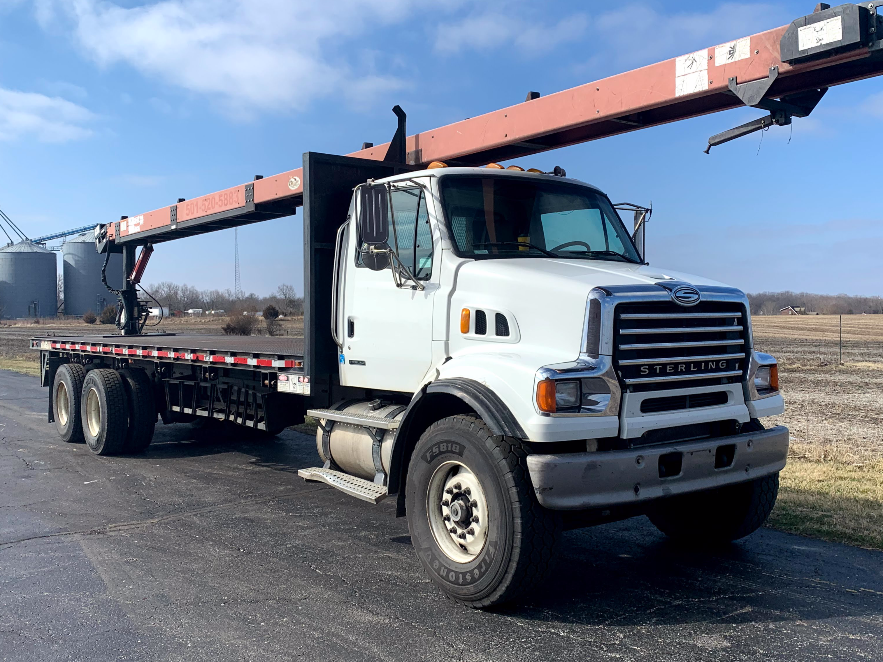 Used LOOK! 2008 Sterling Cleasby Roofing Conveyor Truck, CLEAN! LOW...