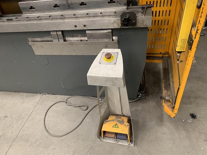 Used Mantech 3m x 100 ton CNC press brake 2 axis