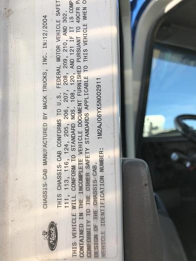 Used 2005 Mack CNN613