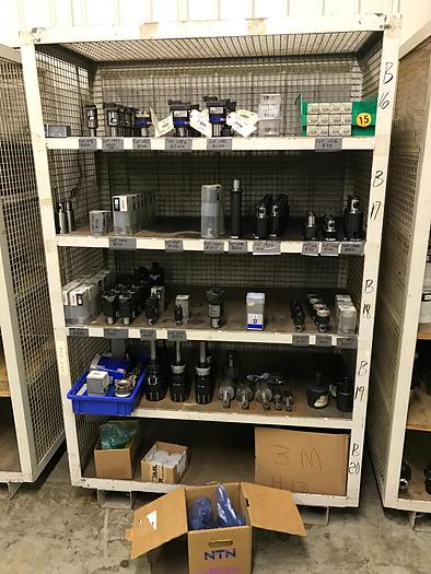 Used TOOL HOLDERS, WORK HOLDING, CHUCKS, MACHINE ACCESSORIES, ROBOT PARTS, WELDERS, SMALL MACHINES