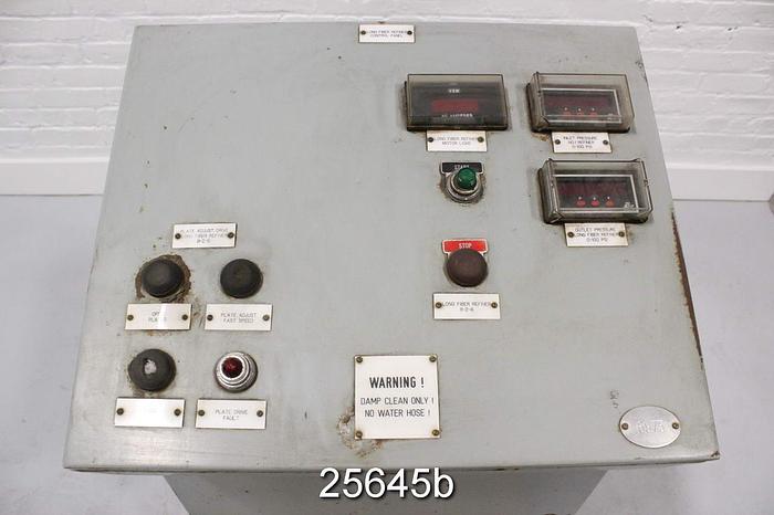 Used Sprout Bauer Refiner Control Panel for Allen Bradley 1305 Variable Speed Drive #25645