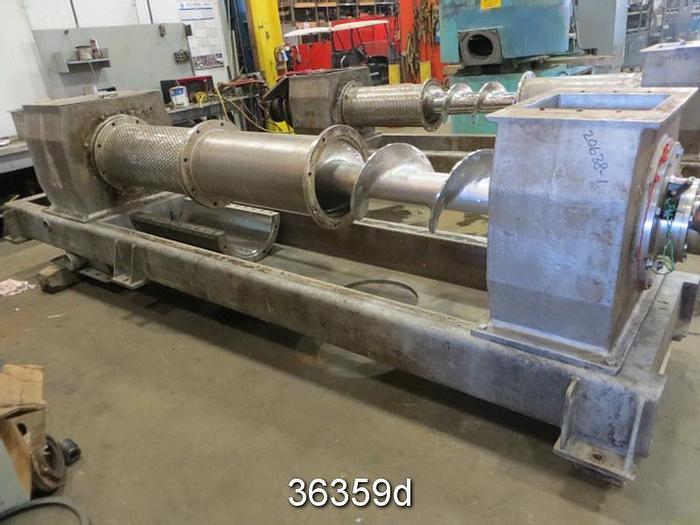 Used Thune SP32L Screw Press, Stainless Steel #36359