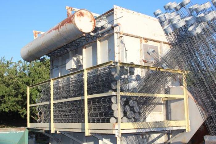 Used Dust Collector, Baghouse, 1,400 SF, 12,600 CFM, Kice, #A737993