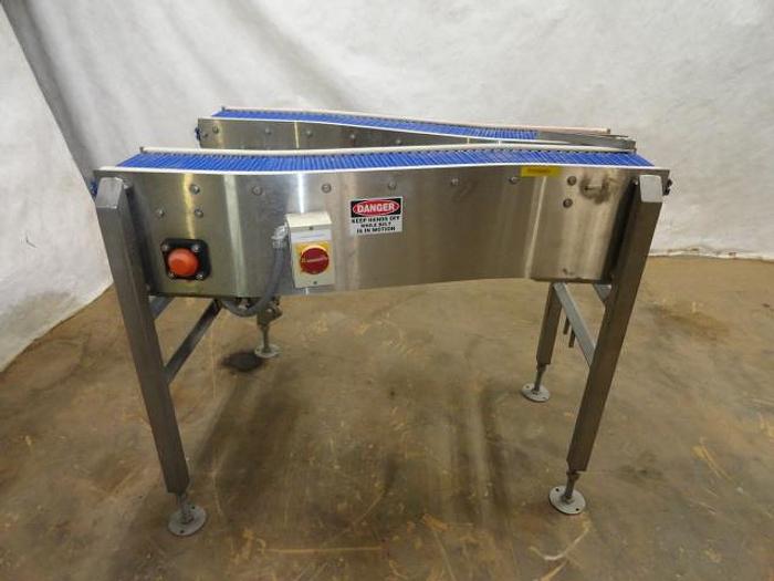Used Y' Belt Conveyor; 6.5"W x 52"L Each