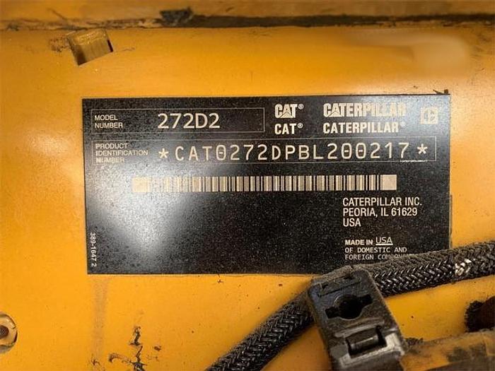 Used 2015 Caterpillar 272D2