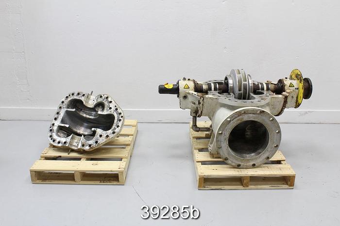 Used Sulzer ZPP10-250 Split Case Pump, Duplex Steel Casing, 10x12 #39285