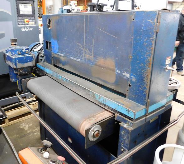 Used AEM 36" Wide Belt Grinder 37 Econo Metal CD