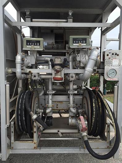 Used Unit #5100W 1997 Volvo chassis and 1989 Garsite trailer.