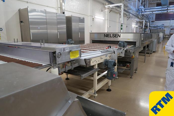 Used Enrobing Line, Cooling Tunnels & Temperers