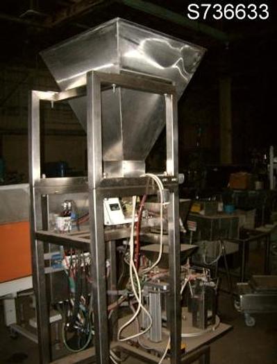 Used Filler, Bag, Rotary, 4 Station, S/st, Vibratory Feeder #S736633