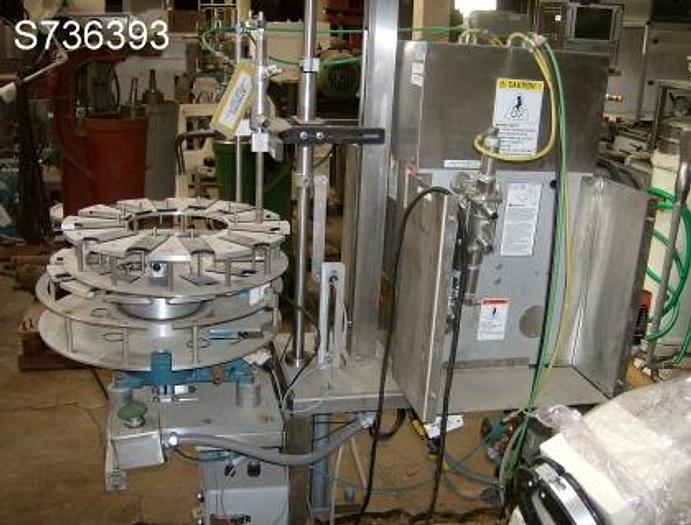 Used Filler, Piston, 2-Head, Filamatic, S/st, Tubes, Rotary #S736393
