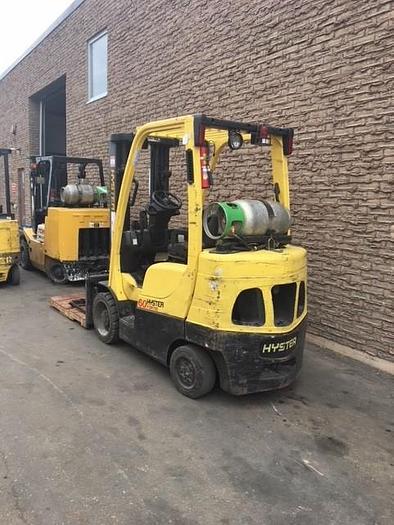Used SOLD – 2005 Hyster S60FT | CSA-Certified | 6,000 lb | Propane Solid Tire Forklift | Delivered to Brampton ON
