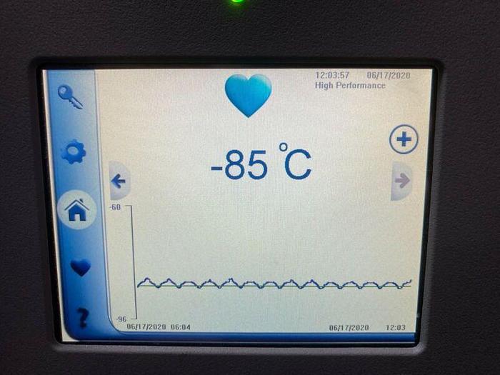 Used Thermo Revco UXF60086D -86 ºC Laboratory Freezer 28.8 Cu Ft 230V