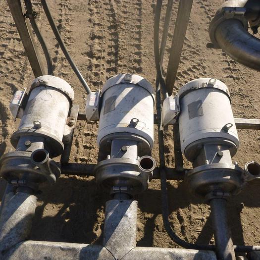 Used Heat Exchanger, Shell & Tube, S/st, Heat Transfer Pump Skid, (4) Pumps #S744940