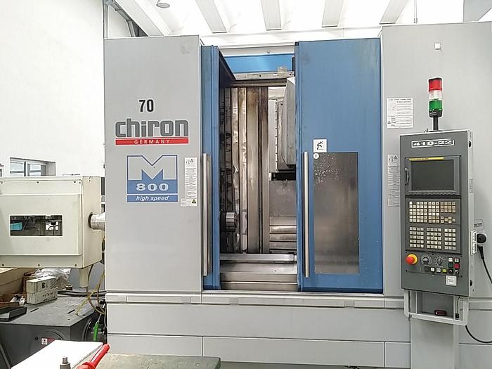 2006 Chiron MILL 800 5 axis milling turning