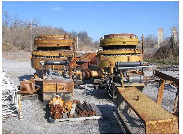 Used Crusher, Cone, Kue Ken, 51" Diameter, Mdl 51 CT, (2) #D737893