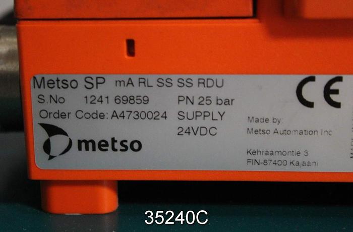 Used Metso Smart Pulp Consistency Transmitter, Valmet SP, RL Blade #35240