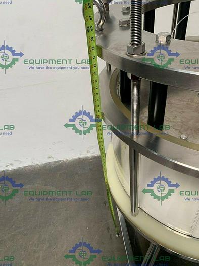 Used Pharmacia Biotech Euroflow 191 Liter Stainless Steel Chromatography Column