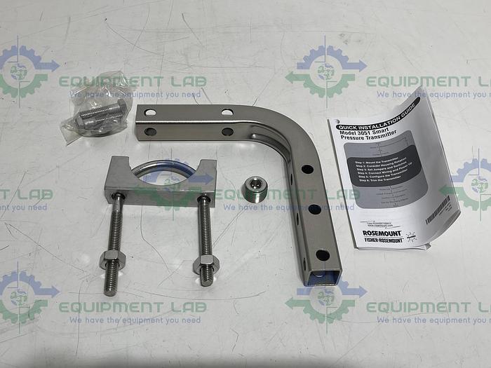 Rosemount 3051 Smart Pressure Transmitter 3051CD1A02A1JS5 w/ C305121124 Manifold
