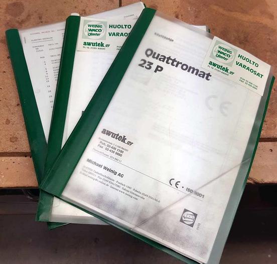 Used Weinig Quattromat 23P planer Moulder