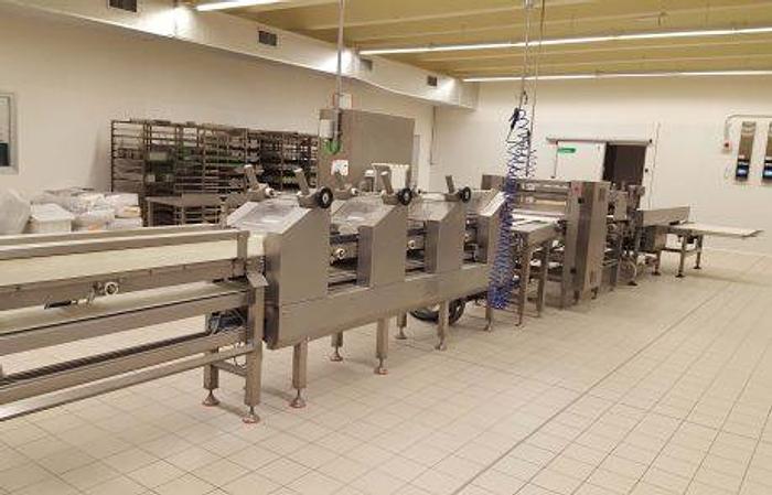 Used Used Komar bread lamination line