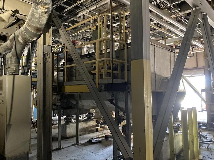 Used 100 CU. FT. S. HOWES RIBBON BLENDER - C/S - 25 HP