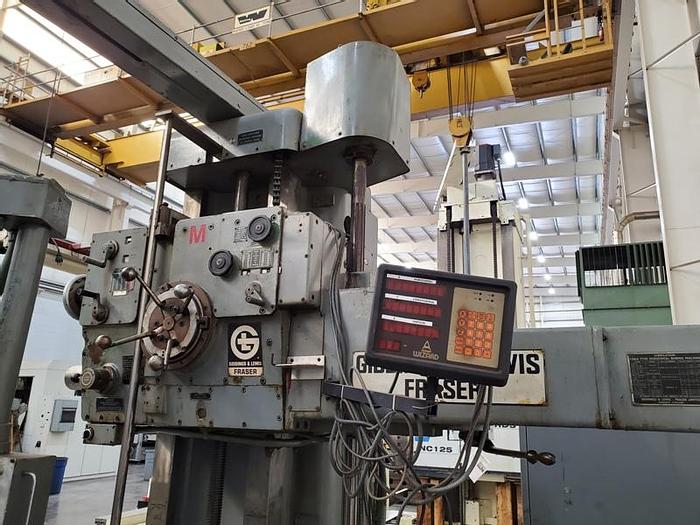 Used Borer Horizontal Table Type 70A-DP4-T Fraser Giddings & Lewis