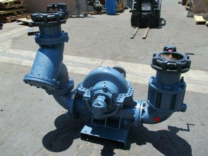 Used PACO / GRUNDFOS 8 INCH 1550 GPM WATER PUMP WITH EXPENSIVE VALV...