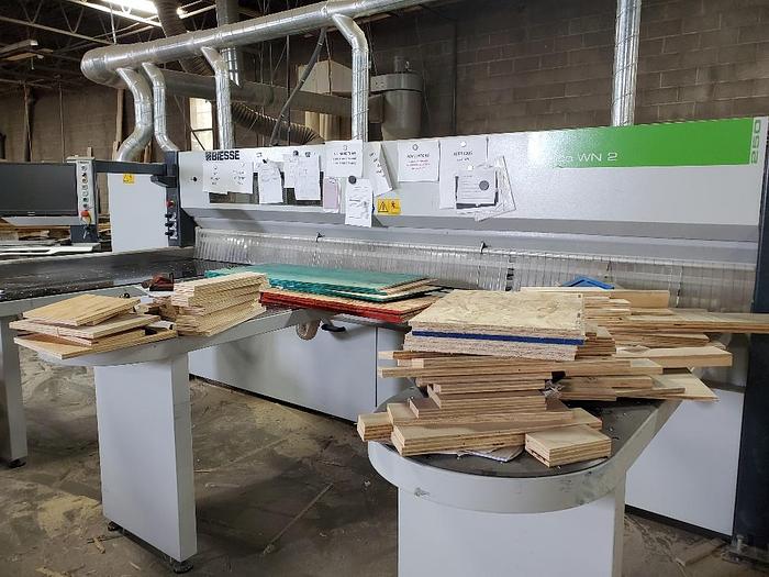 Used Selco 2021, Model WN 250 3800/3800 Horizontal Beam Panel Saw, 3 Phase, Available Immediately