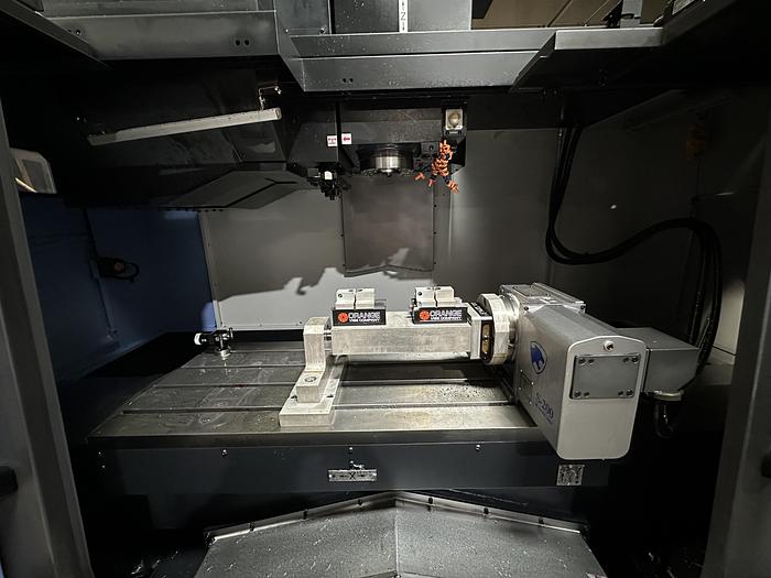 Used 2021 DOOSAN DNM 5700 4-Axis CNC Vertical Machining Center