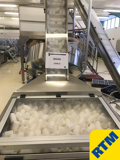 Used Plastic Pot/Tub Filling Line