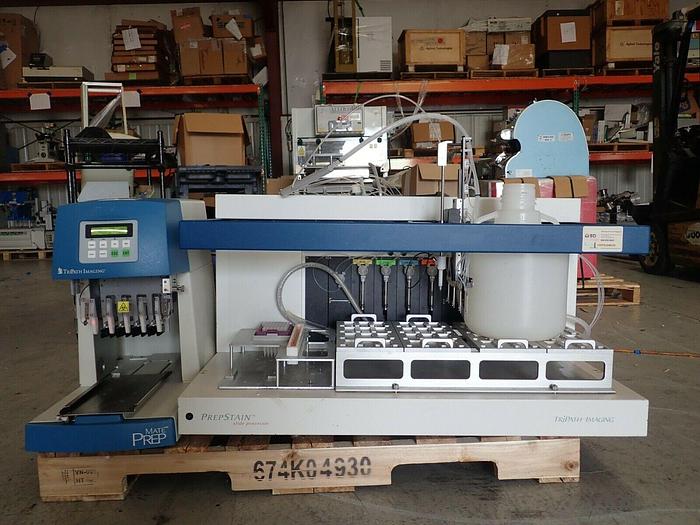 Used TriPath Imaging PrepStain Slide Processor 799-14000-00 with Mate Prep Model 2000