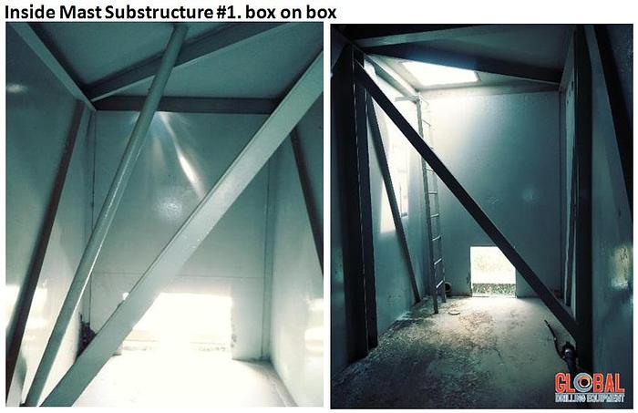 Used Item 0652 : Land Cantilever Rig 1000 HP, Capable of Drilling to 18,000 feet land rig