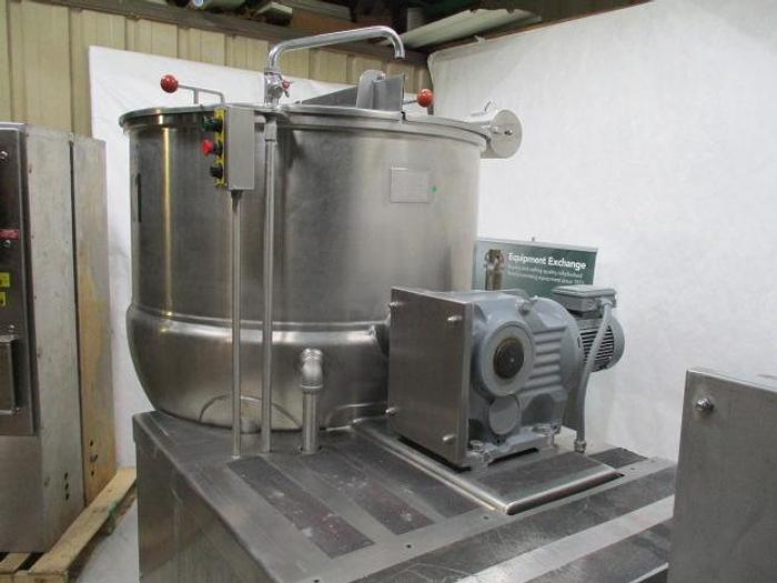 Used JC Pardo/Cleveland Cook Chill Horizontal Agitator Mixer Kettles; Md#HAMKDL; 400G & 300G