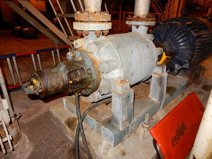 Used AHLSTROM 7LFG-8 WATER PUMP WITH 150 HP MOTOR