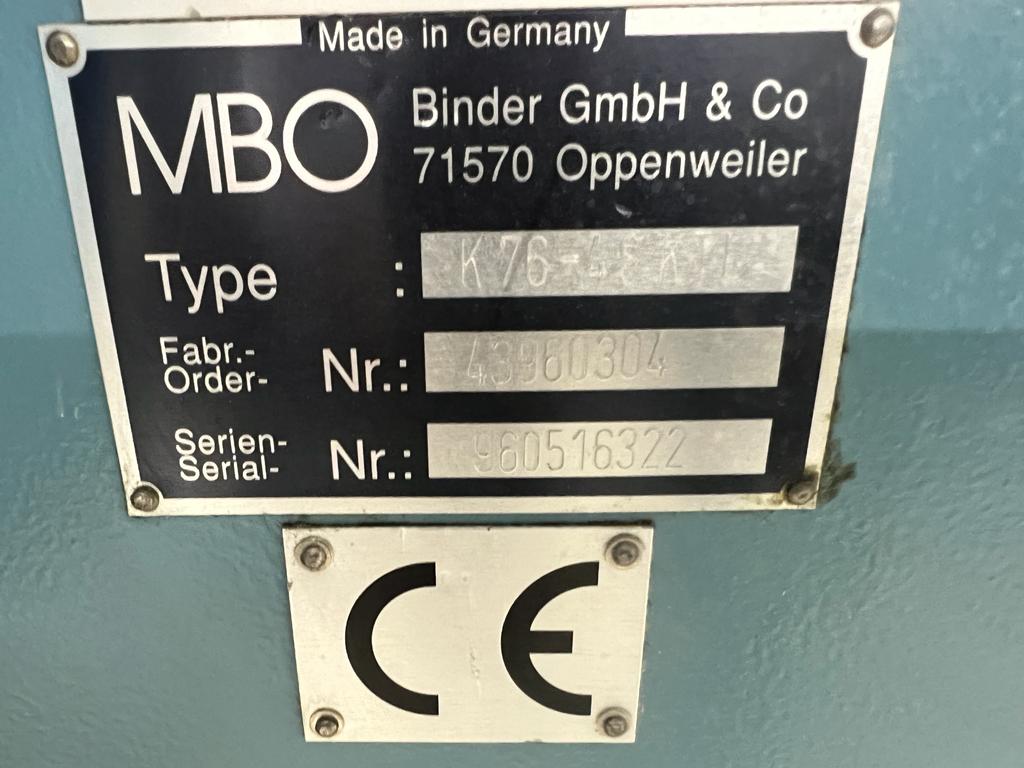 Used MBO K76/4 S-KTL (1996)
