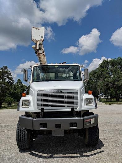 Used 2000 Freightliner FL80 Altec HD 35 Pressure Digger Drill Truck