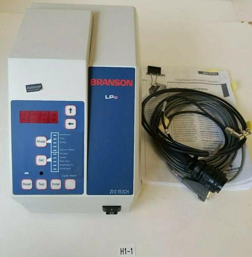 *NEW* Branson LPe 20:0.15:2CH Low Power Ultrasonic Welder + WARRANTY!