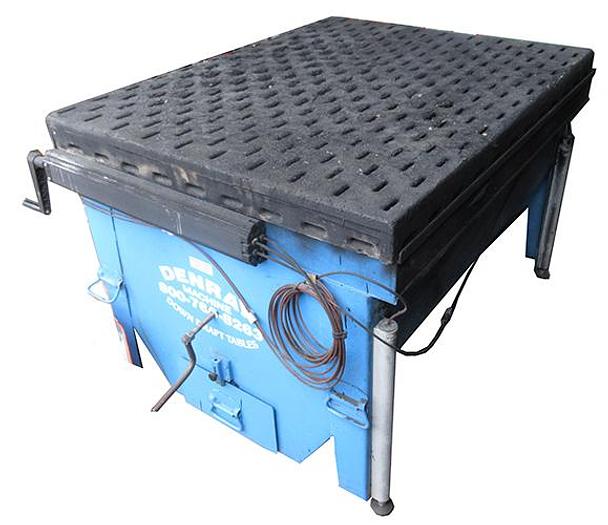 Used Denray 3444B Downdraft Table